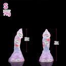 4.72in 5.9in 7.08in 8.66in Silicone Fantasy Soft Women Men Dildo With Key Chain