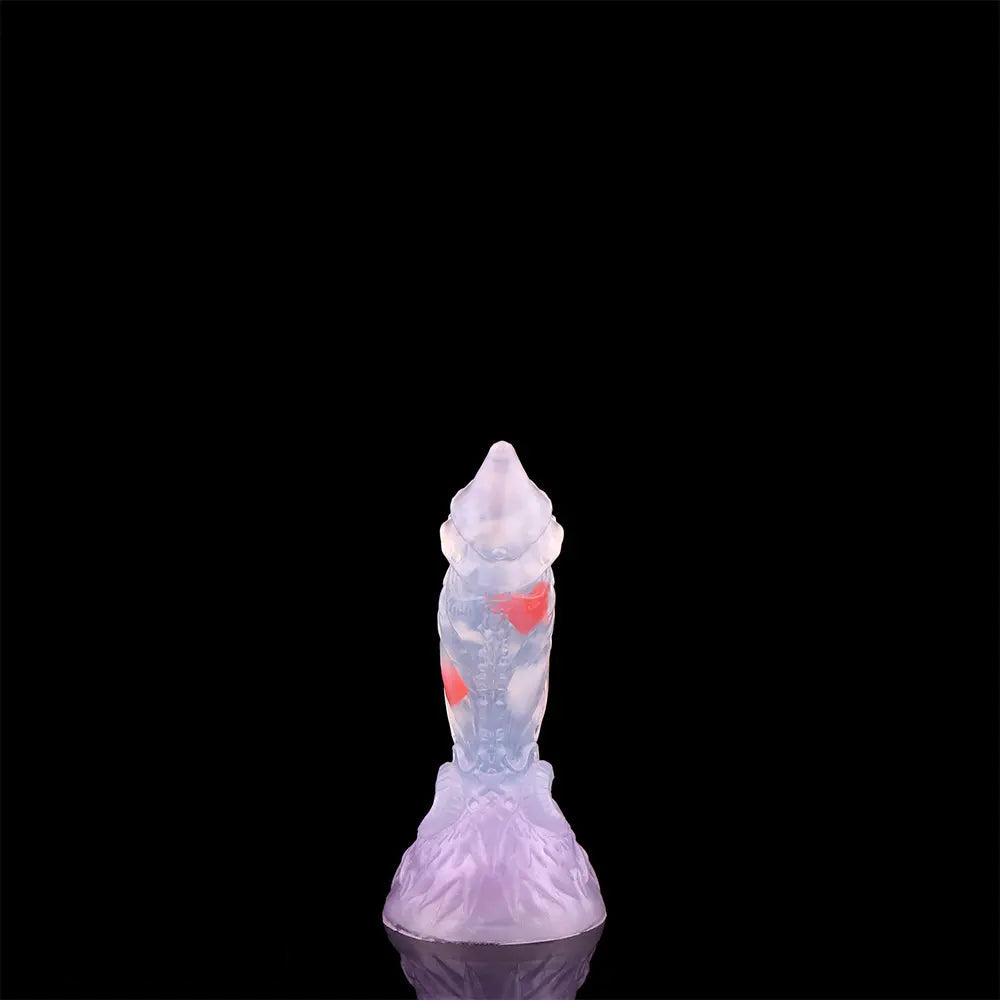 4.72in 5.9in 7.08in 8.66in Silicone Fantasy Soft Women Men Dildo With Key Chain