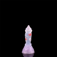4.72in 5.9in 7.08in 8.66in Silicone Fantasy Soft Women Men Dildo With Key Chain