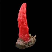 4.72in 6.06in 7.08in 8.42in 9.8in Dragon Silicone Women Dildo