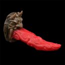 4.72in 6.06in 7.08in 8.42in 9.8in Dragon Silicone Women Dildo
