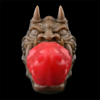 4.72in 6.06in 7.08in 8.42in 9.8in Dragon Silicone Women Dildo