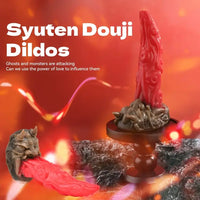 4.72in 6.06in 7.08in 8.42in 9.8in Dragon Silicone Women Dildo