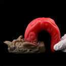4.72in 6.06in 7.08in 8.42in 9.8in Dragon Silicone Women Dildo