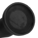 4.72in 6.49in 7.87in Silicone Black Anal Plug Dildo Adult Pleasure Tool