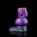 4.72in 7.68in Dog Knot Penis Sleeve Silicone Soft Dildo For Women Sex