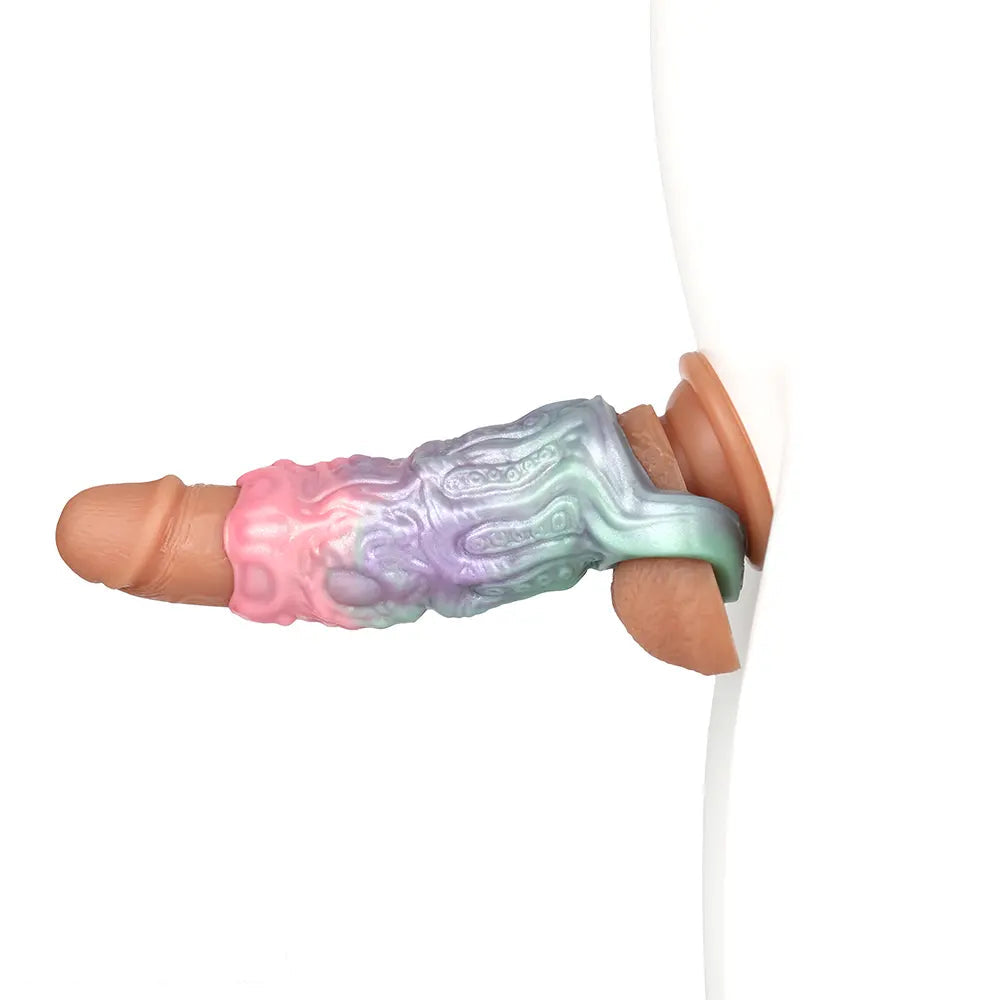 4.72in Abyssal Tendril SHAZ-3015 Fantasy Hollow Dildo Sleeve For Extension