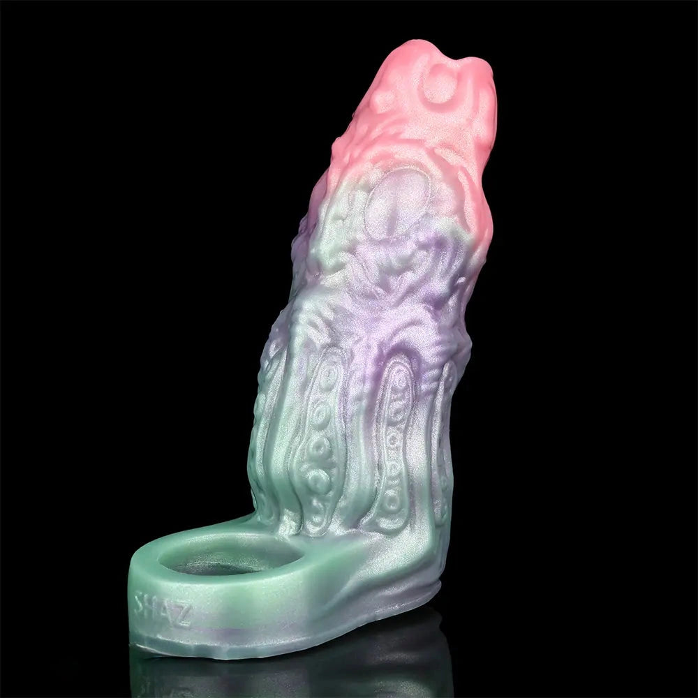 4.72in Abyssal Tendril SHAZ-3015 Fantasy Hollow Dildo Sleeve For Extension