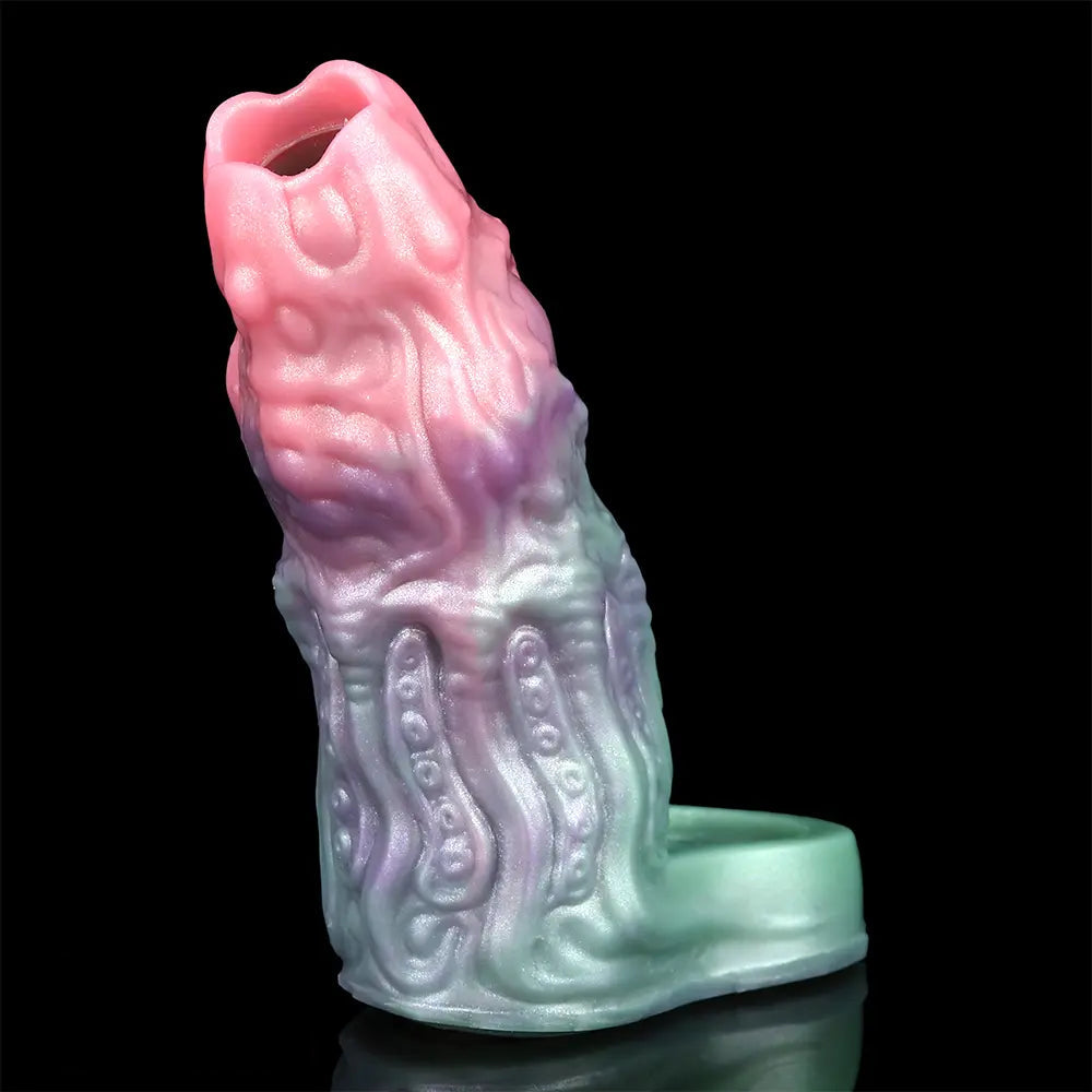 4.72in Abyssal Tendril SHAZ-3015 Fantasy Hollow Dildo Sleeve For Extension