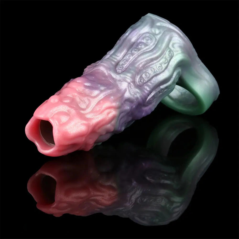 4.72in Abyssal Tendril SHAZ-3015 Fantasy Hollow Dildo Sleeve For Extension
