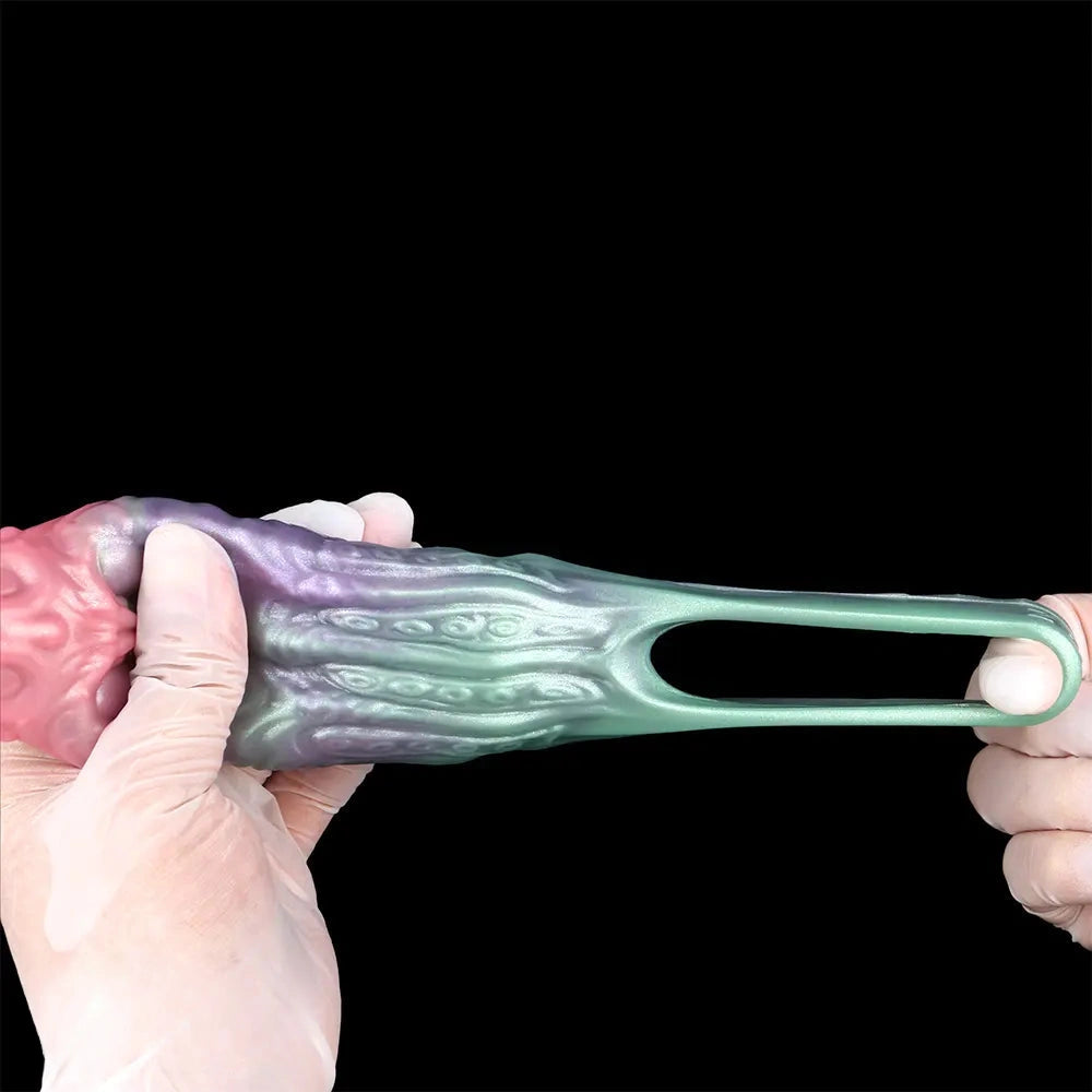 4.72in Abyssal Tendril SHAZ-3015 Fantasy Hollow Dildo Sleeve For Extension