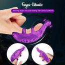 4.72in Mini Realistic Octopus Finger Vibrator Soft Silicone Portable Dildo