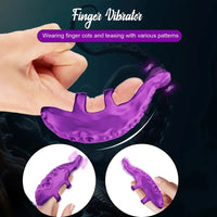 4.72in Mini Realistic Octopus Finger Vibrator Soft Silicone Portable Dildo