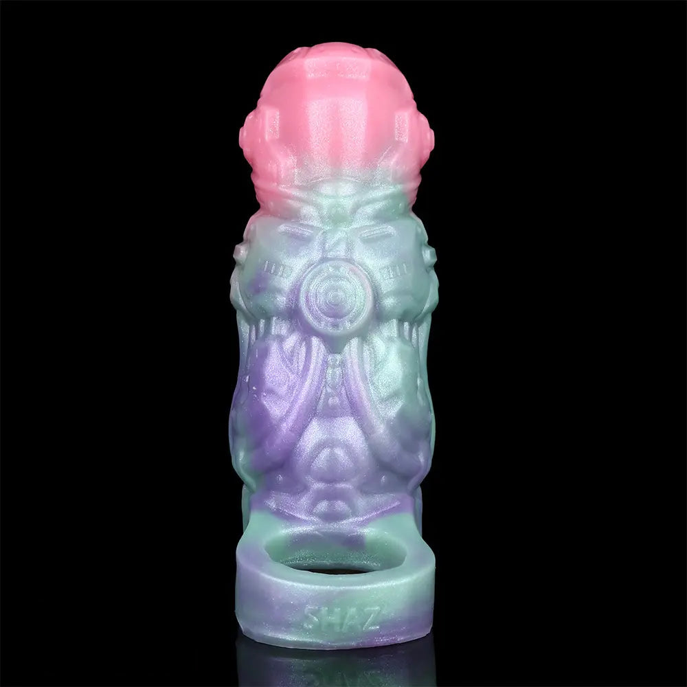 4.72in Nesting Maw SHAZ-3013 Fantasy Hollow Dildo Sleeve For Extension