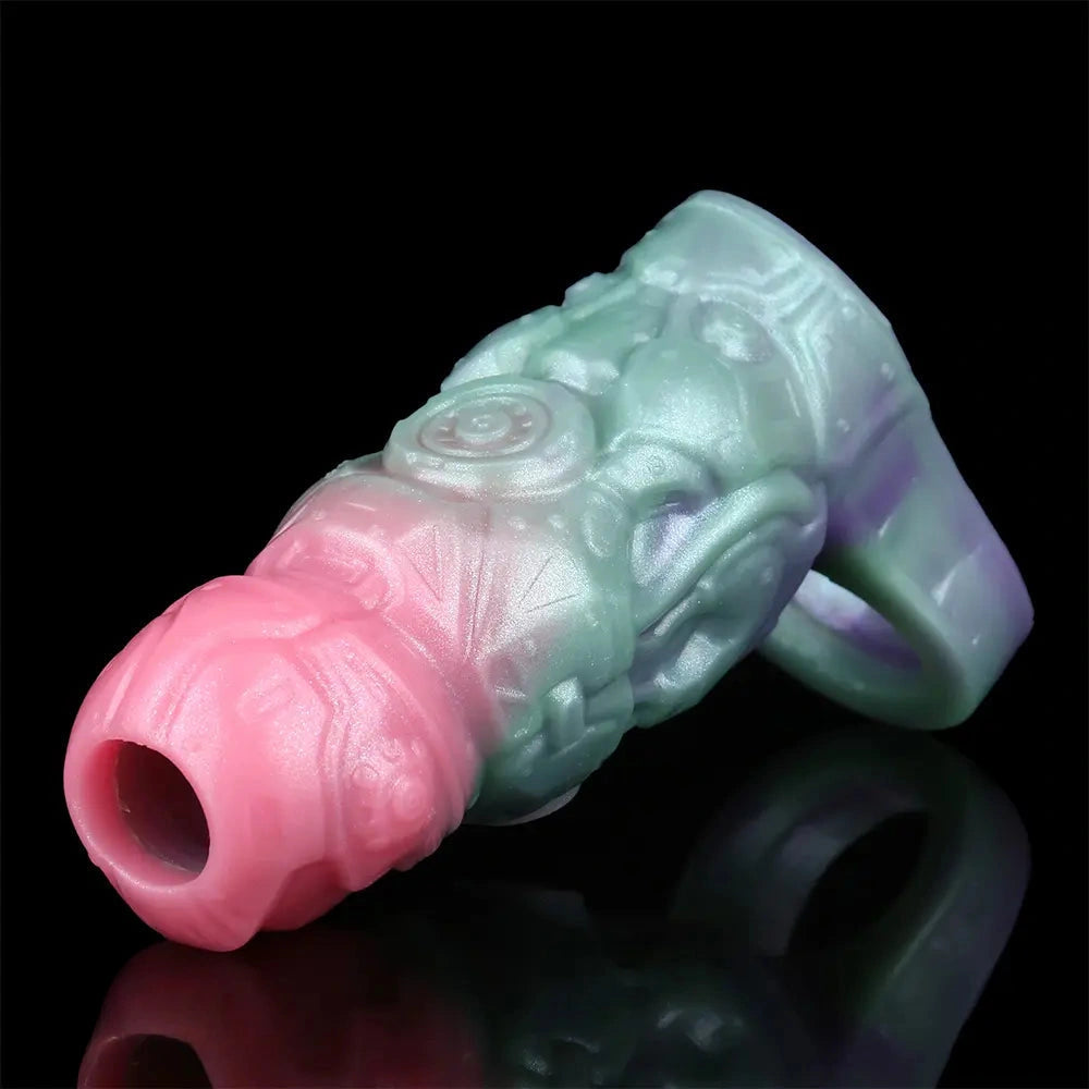 4.72in Nesting Maw SHAZ-3013 Fantasy Hollow Dildo Sleeve For Extension