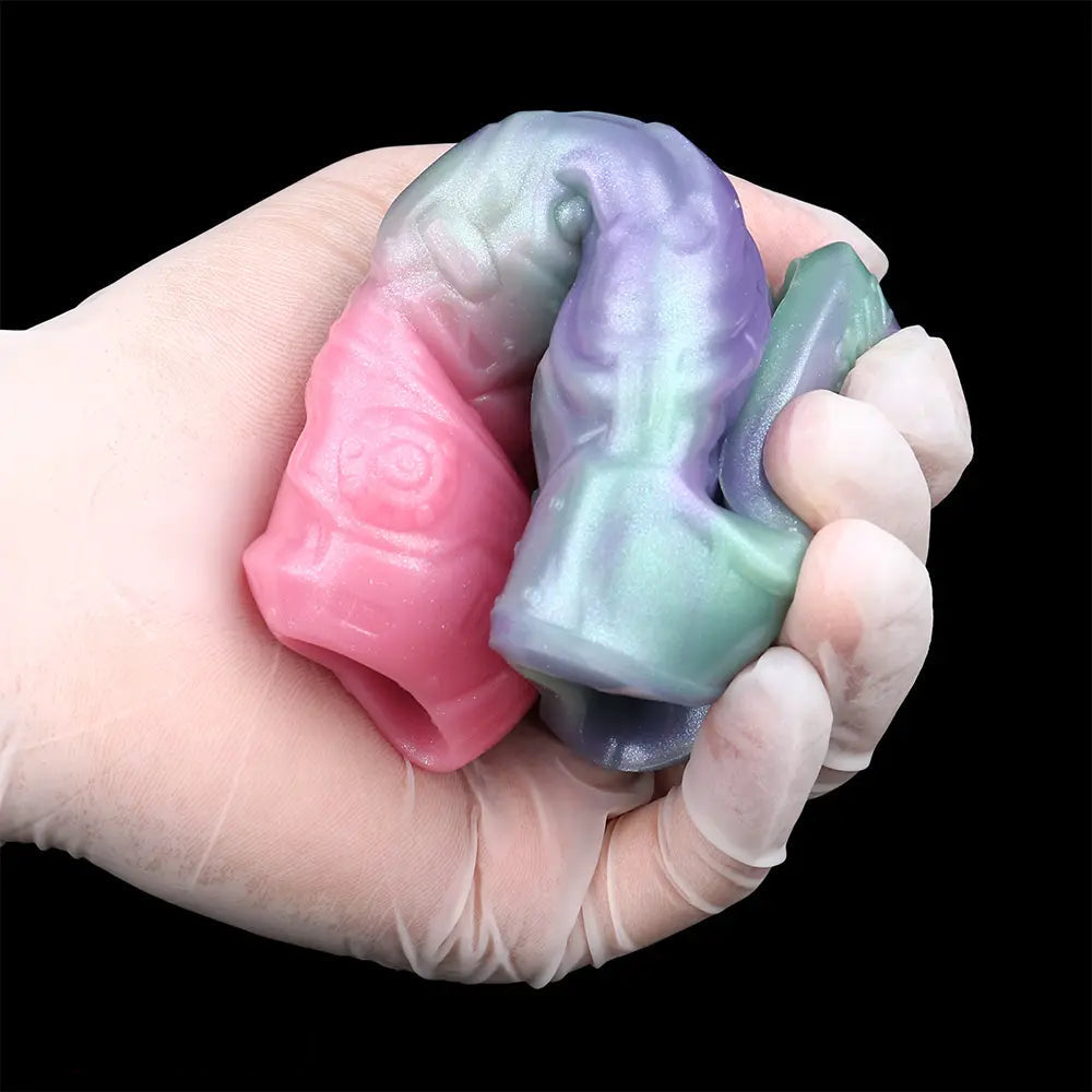 4.72in Nesting Maw SHAZ-3013 Fantasy Hollow Dildo Sleeve For Extension