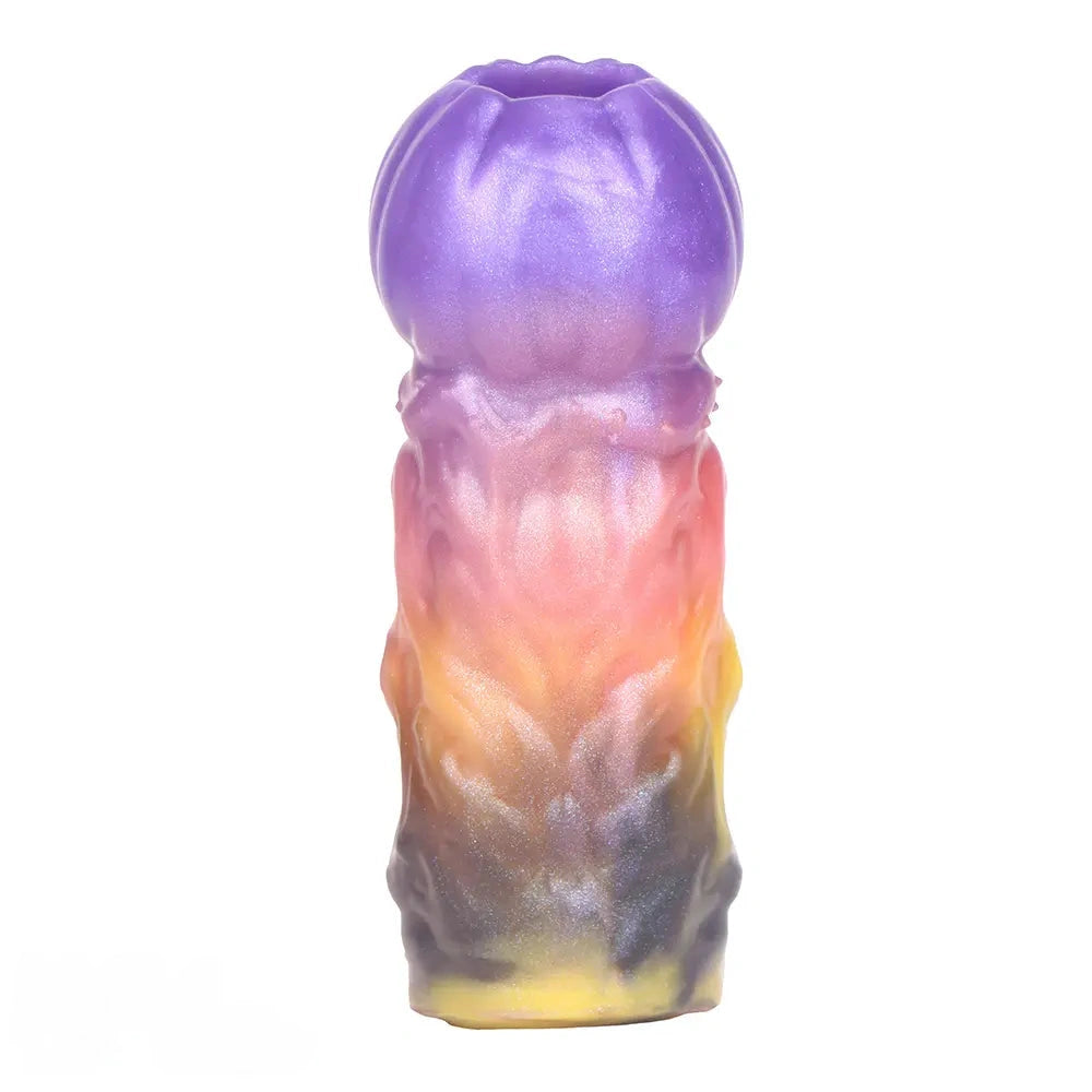 4.72in Ogma Fantasy Odd Silicone Soft Dildo Sleeve Cock Extender