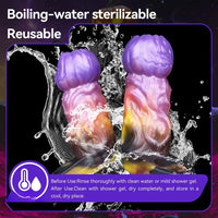 4.72in Ogma Fantasy Odd Silicone Soft Dildo Sleeve Cock Extender