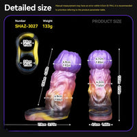 4.72in Ogma Fantasy Odd Silicone Soft Dildo Sleeve Cock Extender