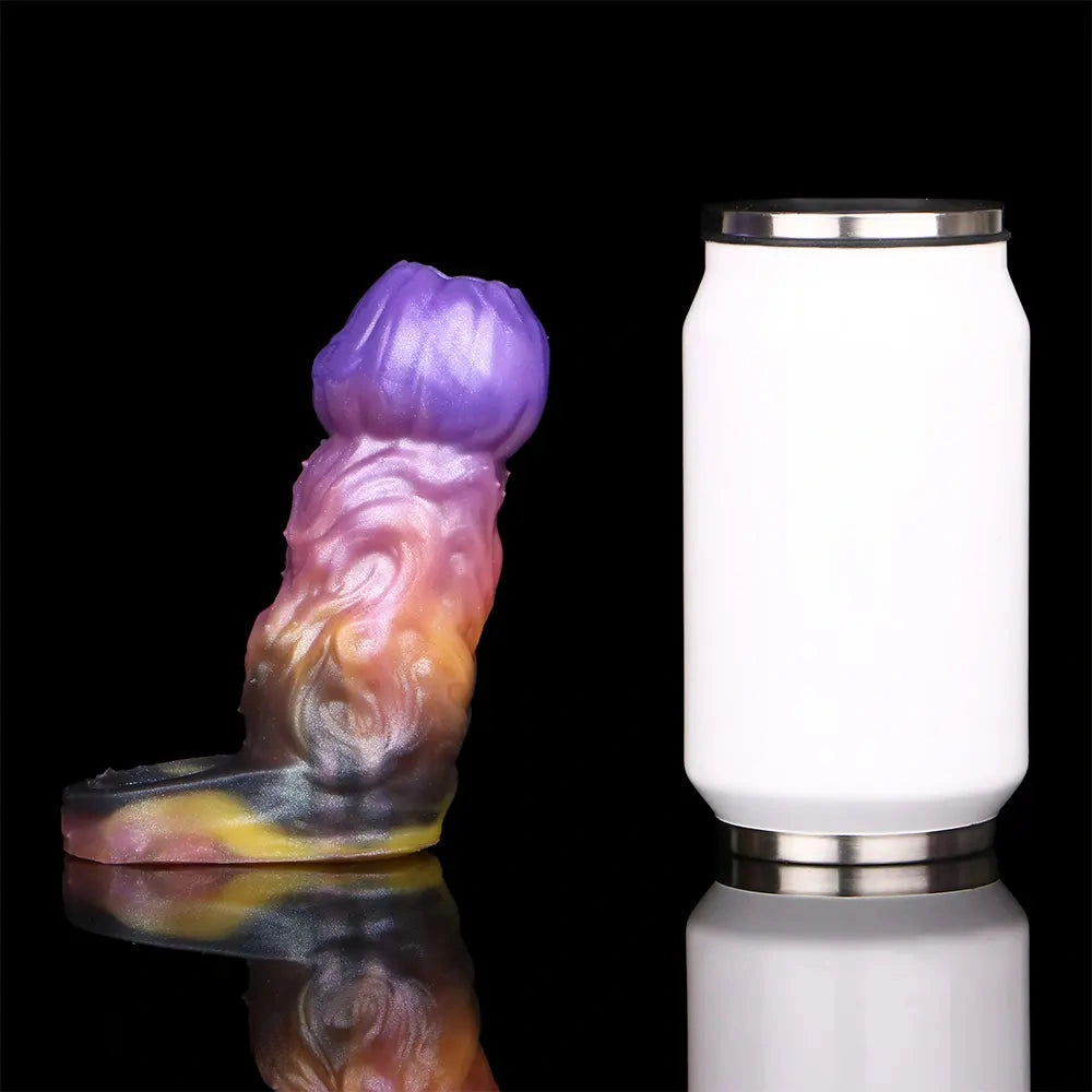 4.72in Ogma Fantasy Odd Silicone Soft Dildo Sleeve Cock Extender