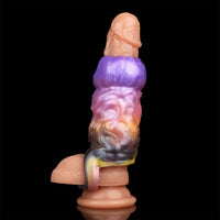 4.72in Ogma Fantasy Odd Silicone Soft Dildo Sleeve Cock Extender