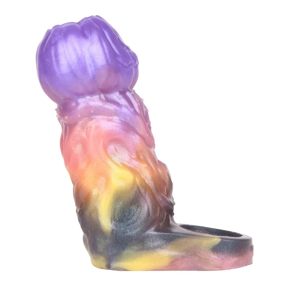 4.72in Ogma Fantasy Odd Silicone Soft Dildo Sleeve Cock Extender
