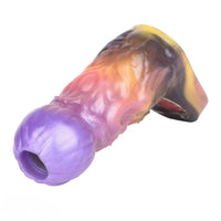 4.72in Ogma Fantasy Odd Silicone Soft Dildo Sleeve Cock Extender