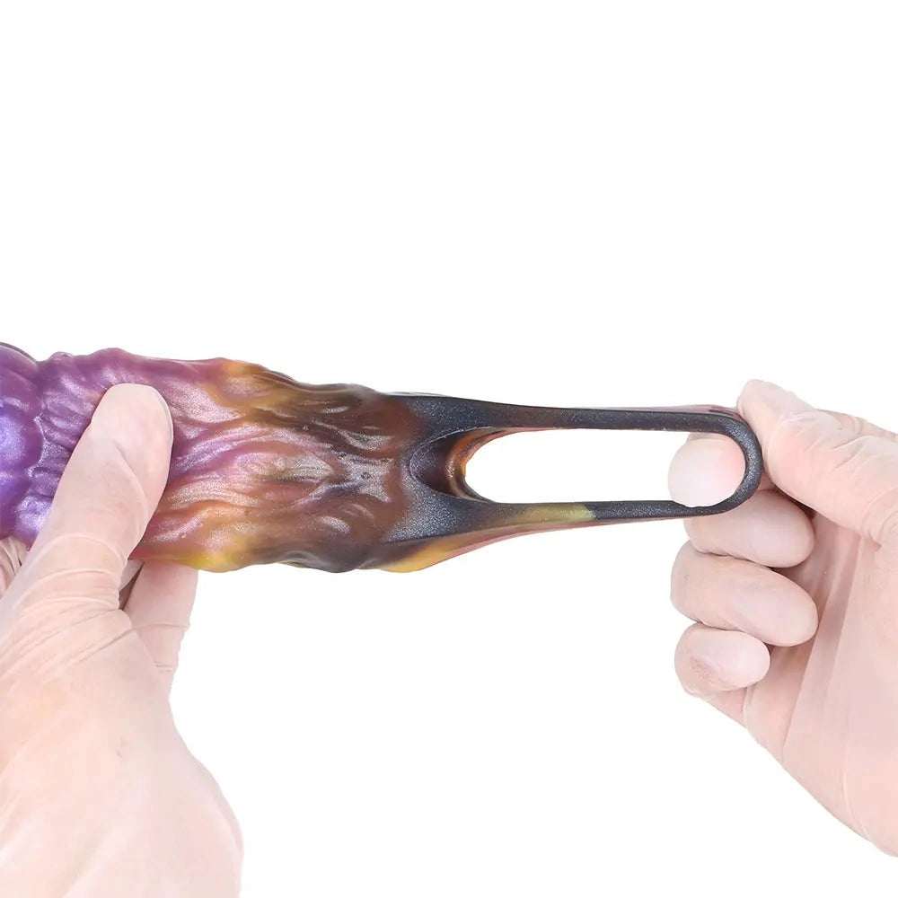 4.72in Ogma Fantasy Odd Silicone Soft Dildo Sleeve Cock Extender