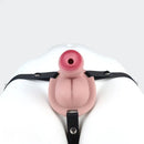 4.72in Real Hollow Chastity Cage Dildo Cock Masturbator Erotic Cock Tool