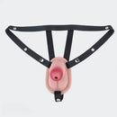 4.72in Real Hollow Chastity Cage Dildo Cock Masturbator Erotic Cock Tool