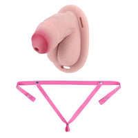 4.72in Real Hollow Chastity Cage Dildo Cock Masturbator Erotic Cock Tool