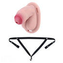 4.72in Real Hollow Chastity Cage Dildo Cock Masturbator Erotic Cock Tool