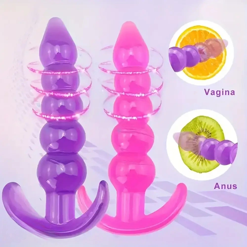 4.72in Realistic Butt Plug Dildo For Small Masturbation Anal Dilator