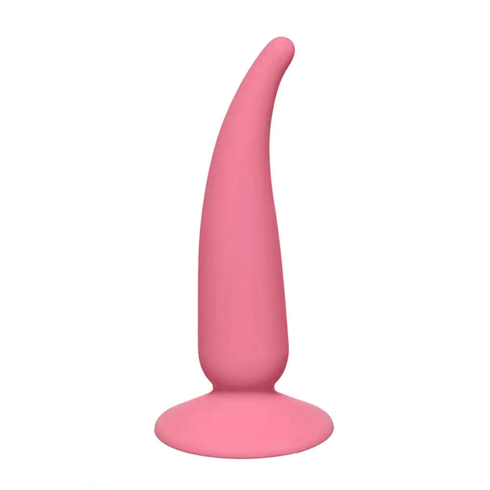 4.72in Soft Silicone Vagina Stimulator Small Female Anal Plug Dildo