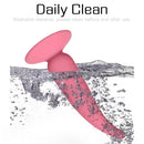 4.72in Soft Silicone Vagina Stimulator Small Female Anal Plug Dildo