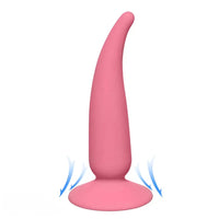 4.72in Soft Silicone Vagina Stimulator Small Female Anal Plug Dildo