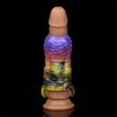 4.72in Zothos Umbrvort Tentacle Silicone Soft Dildo Sleeve Cock Extender