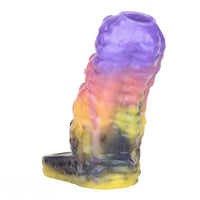 4.72in Zothos Umbrvort Tentacle Silicone Soft Dildo Sleeve Cock Extender