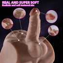 4.73in Realistic Torso Sex Doll With Flexible Dildo Unisex Masturbator