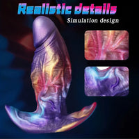 4.76in 5.92in 7.87in Wearing Anal Plug Mixed Color Dildo For Go Out Sex