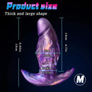 4.76in 5.92in 7.87in Wearing Anal Plug Mixed Color Dildo For Go Out Sex