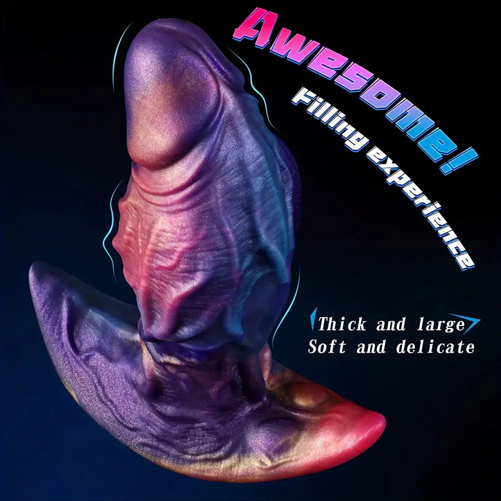 4.76in 5.92in 7.87in Wearing Anal Plug Mixed Color Dildo For Go Out Sex