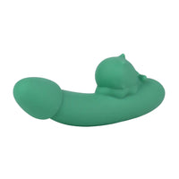 4.76in Cute Pet Ornament Compact Portable Small Soft Vibrating Dildo