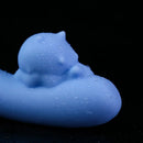 4.76in Cute Pet Ornament Compact Portable Small Soft Vibrating Dildo