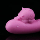 4.76in Cute Pet Ornament Compact Portable Small Soft Vibrating Dildo