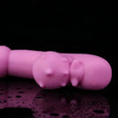4.76in Cute Pet Ornament Compact Portable Small Soft Vibrating Dildo