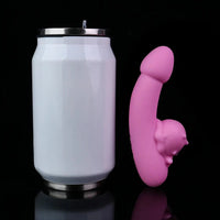 4.76in Cute Pet Ornament Compact Portable Small Soft Vibrating Dildo