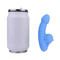 4.76in Cute Pet Ornament Compact Portable Small Soft Vibrating Dildo