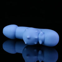 4.76in Cute Pet Ornament Compact Portable Small Soft Vibrating Dildo