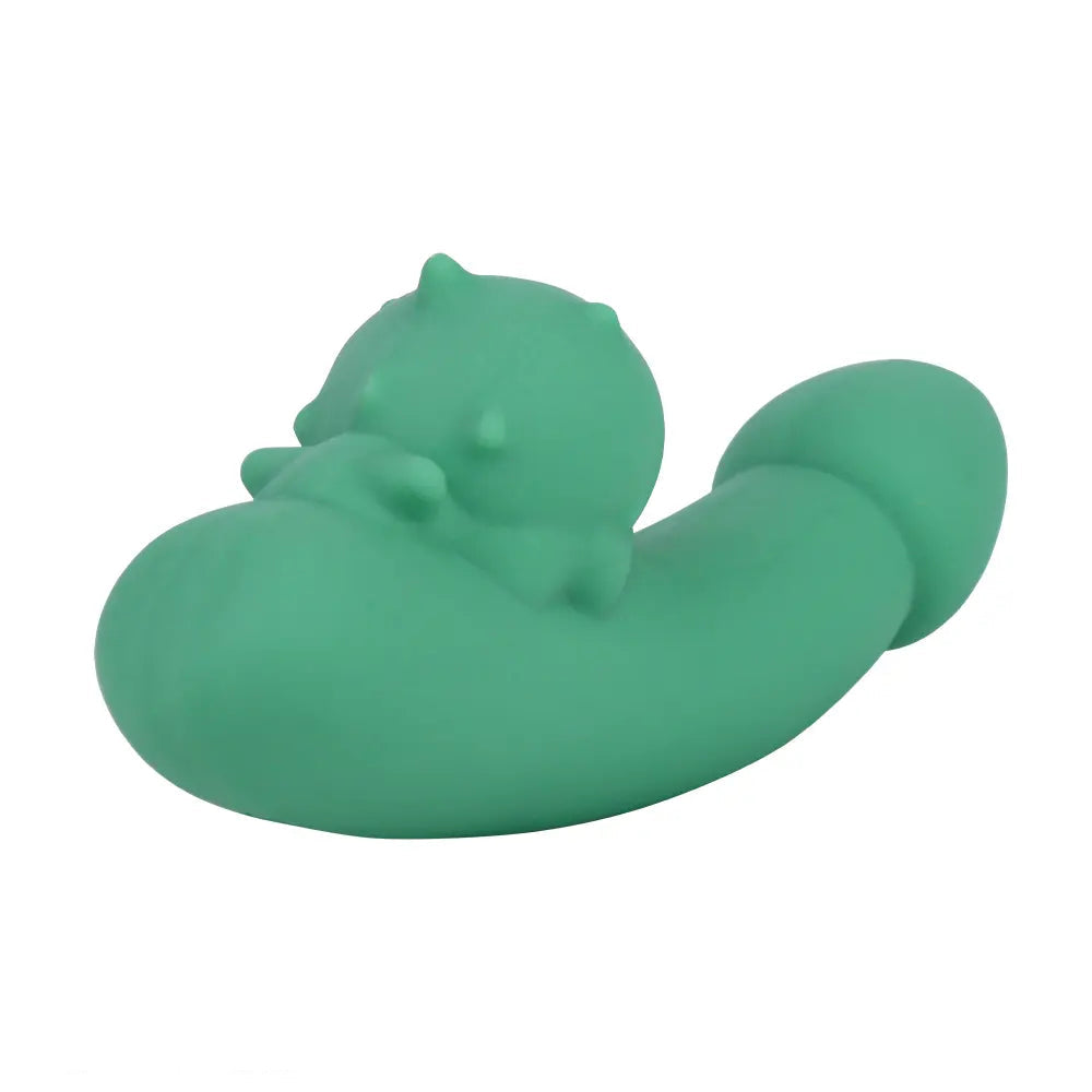 4.76in Cute Pet Ornament Compact Portable Small Soft Vibrating Dildo